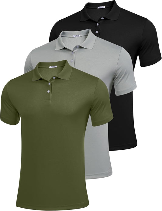 Polo T-Shirt Pack Of 3 Multi Bundle