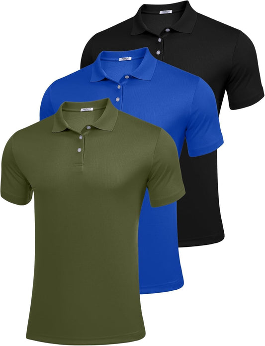 Polo T-Shirt Pack Of 3 Multi Bundle